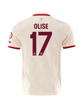 Bayern Munich Michael Olise #17 Ausweichtrikot 2024-25 Kurzarm